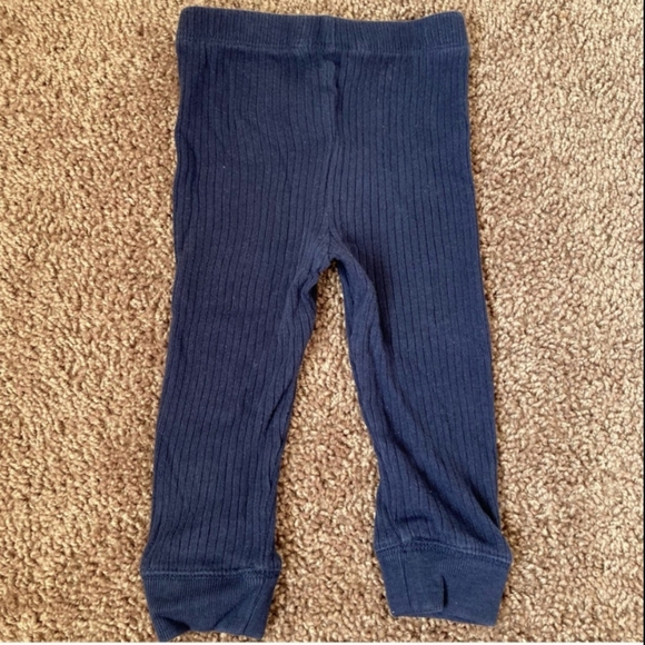 RALPH LAUREN Baby Outfit Plaid Top & Matching Leggings Size 12 Months Pink Blue - Picture 8 of 9